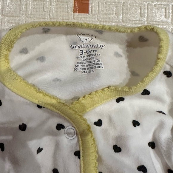 3 to 6 months Carter’s and, Koala Baby and Old Navy Baby Girl Clothes Onesies - Picture 8 of 8
